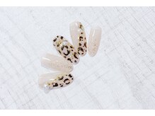 ラルネイル 大宮(Lull. nail)/ヌーディー＊レオパード