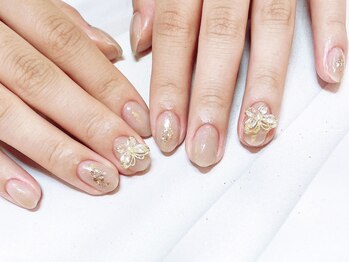 ライトウェーブ 長野駅前店/蝶々×グラデーション♪