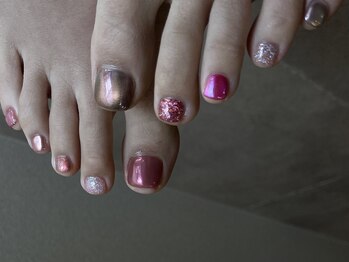 エル(alle.)/色んなピンクフット♪