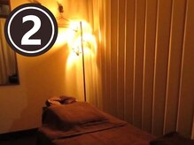 ラストリゾート/2.施術ルームでお着替え