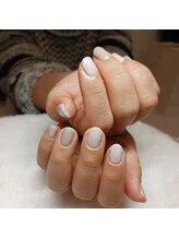 ウェリネイルサロン(WelinailSalon)/シンプルハンドネイル　3880円