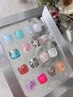 《自店オフ無料》フットネイル★定額親指アートネイル ￥7.500