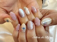 サロン ド ビジュー(Salon de Bijou)の雰囲気（一層残しでお爪の健康と美しさを保ちながら施術致します！）