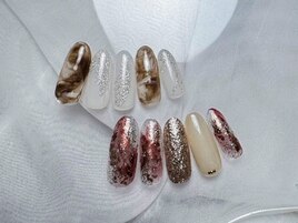 定額トレンドニュアンスネイル