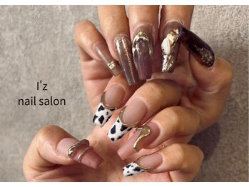 ネイルサロン イズ(nail salon I'z)の写真/【こだわりデザインはおまかせ♪】お気に入りの華やかデザイン◎持ち込みデザインの再現度も◎理想の指先に