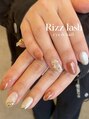 リズラッシュ 登美ヶ丘店(Rizz lash)&nbsp;定額アートデザイン大人ニュアンスネイルで手元おしゃれ♪