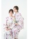 アトリエはるか アミュプラザ鹿児島店の写真/夏の特別な日に！浴衣着付け(5,500円)&崩れにくいヘアセット(3,520円)