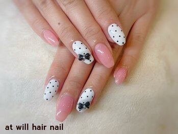 アット ウィル ヘアー ネイル(at will hair nail)/ドットネイル