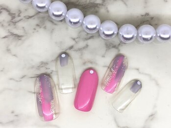 ココカラ(cocokara)/塗りかけネイル♪