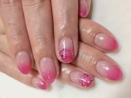 お祭り夏ネイル