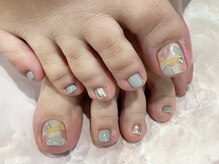ネイルアルケー(Nail ARCHE)/春フットネイル