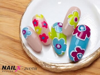 ネイリックス アヴェニール(NAILX avenir)/レトロフラワー