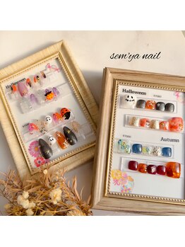 セムヤネイル(sem'ya nail)/ハロウィンネイル