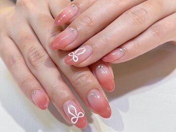 ネオリーブシェリエ 浅草店(Neolive cherie)/グラデリボンネイル！