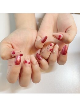 キレイエ ネイルズ(KIREIE NAILS)/さくらんぼネイル
