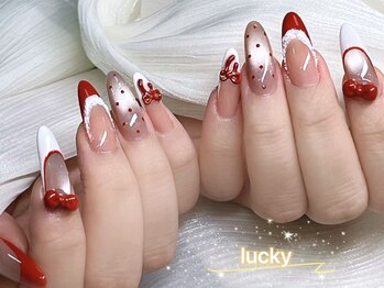 ラッキー(Lucky)/バレンタインネイル