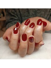 ウェリネイルサロン(WelinailSalon)/オフ込み：3880円　ハンドネイル