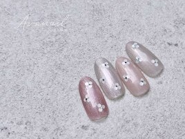 ホロフラワーネイル