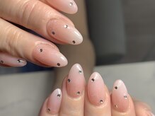 Kネイル(K Nail)/ワンカラーにグラデーション