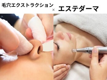 プラスボーテ 幡ヶ谷(plus beaute)/毛穴エクストラクション×ダーマ