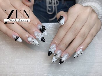 ゼン ネイル デザイン 池袋(ZEN NAIL DESIGN)/題長さだしやり放題×つけ放