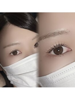 ミー(Mi)の写真/【当日予約OK/駐車場完備】完全個室でゆったり過ごせます。お出かけ前にも◎熟練の技術で理想の目元を♪
