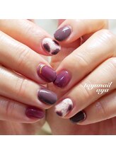 たゆ ネイル(たゆnail)/大理石ネイル