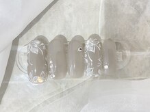 キャトル 表参道(quatre.)/フラワーネイル/大人上品ネイル