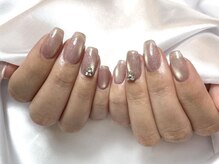 メルシィネイル(merci nail)/マグネットネイル×ビジュー