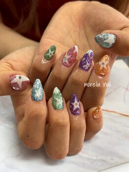 モレリア(morelia)/星ネイル