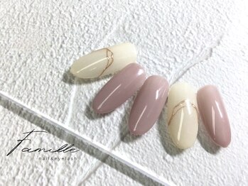 ファミーユ 新宿西口店(Famille)/【選べる定額ネイル】Bコース