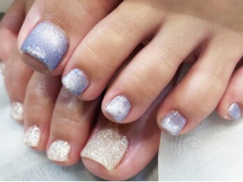 【フット・ワンカラーネイル】