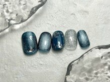 《パラジェル・フィルイン・マグネット》Nail Salon Raize都島駅前店【Hawaii館】/12月マンスリーデザイン【6000】