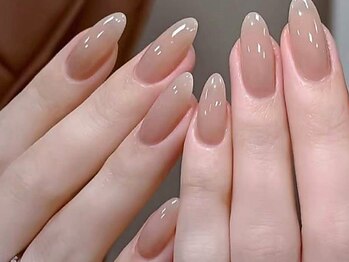 Lucie　Nail　【持ち込み/長さ出し/ワンホンネイル/チップ/薬院】の写真/【ワンカラー￥3000～】500色以上の絶妙カラーから選べる♪シンプルこそ差がつく高技術×プチプラ◎
