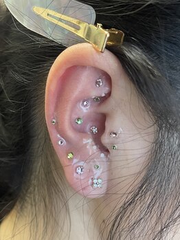 ラピス(Lapis)/耳つぼジュエリー施術例♪