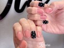 ドット×大人シンプルネイル