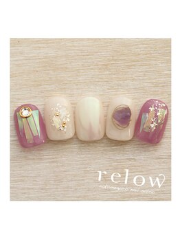リロウ(relow)/1月のスタッフおすすめネイル♪