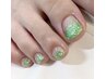 【Foot Nail】ラメグラデーション￥4.180