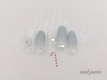 ネイルパティオ 浦和店(nail patio)/クリスマスネイル ¥9,980