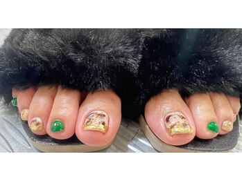 ダイアリー(Diary)/持ち込みデザインべっ甲ネイル