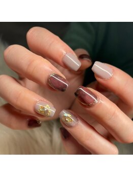 ルナ(LuNa)/上品大人ネイル/オトナ女子