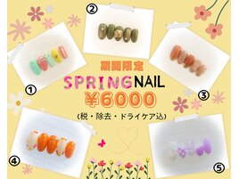 期間限定！SpringNAIL