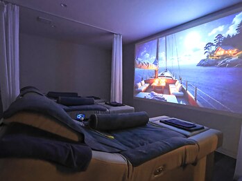 セレスティークスパ(Celestique Spa)/各部屋プロジェクター完備