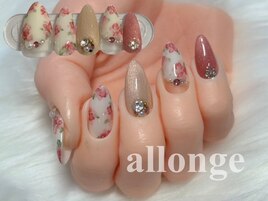 ガーリーフラワーネイル☆