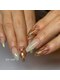 レオネイル(leo nail)の写真/【ジェル☆持ち込みデザイン90min】繊細なArtもお任せ♪再現性の高いArtや色使いで理想の指先を叶えます♪