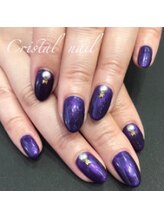 クリスタルネイル ボンベルタ橘店(CRYSTAL NAIL)/ワンカラーネイル