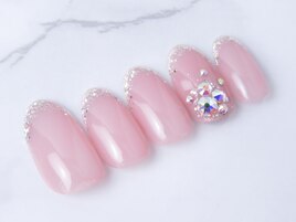 【マオジェル】青みピンクカラー