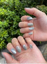 ネイル アンド アイラッシュ虹/マグネットネイル