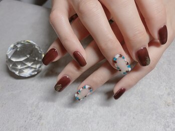 ラドール(La Dhole)/ステンドグラスネイル