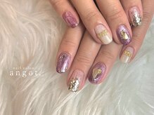 アンガット(angot.)/パープルマグサンプルネイル